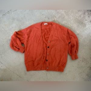Moon River Orange Cardigan